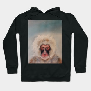 Snow Monkey Sees Your Soul Hoodie